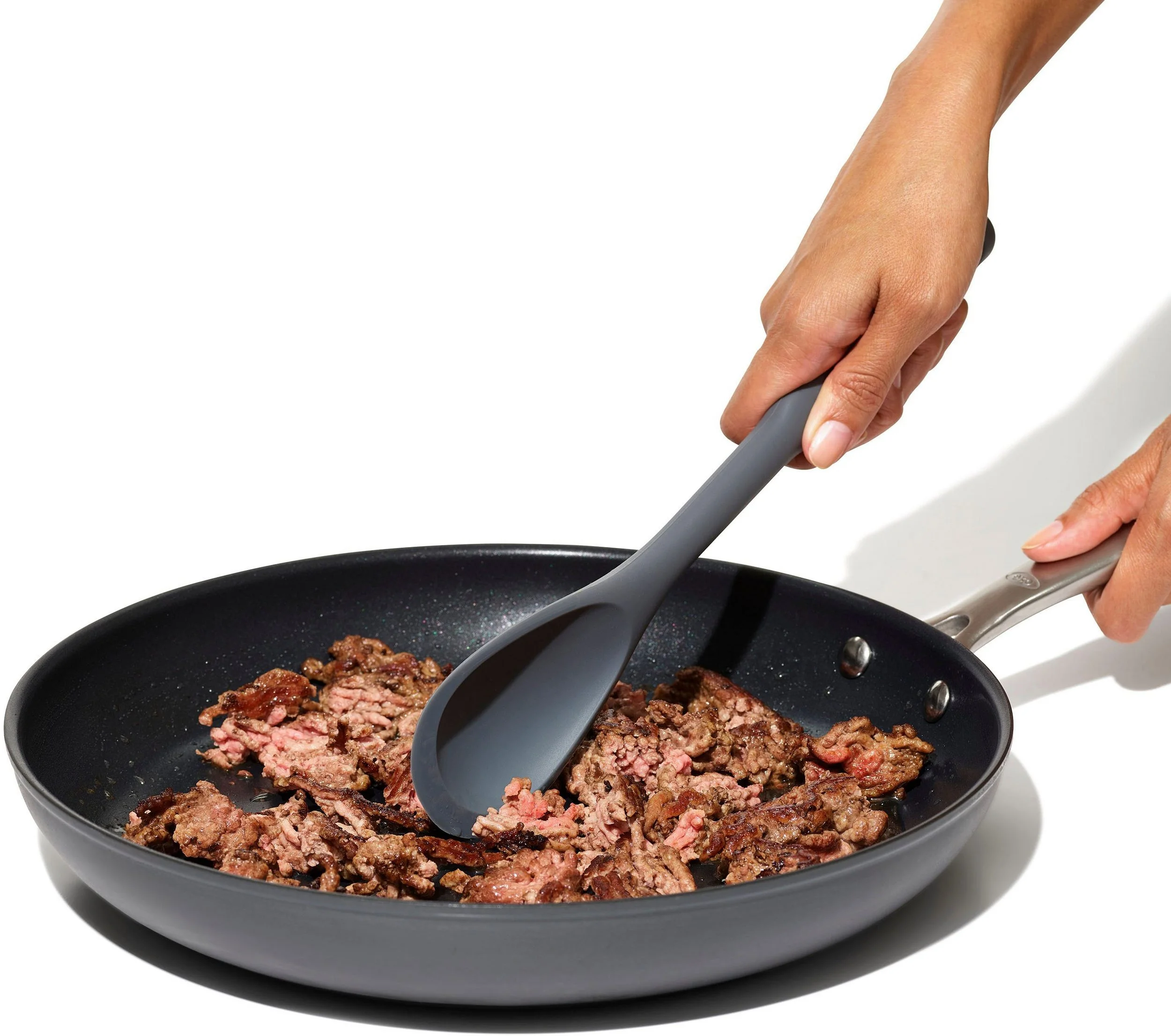 OXO Good Grips Kochlöffel – Silikon, flexibel & robust, ideal zum Zerteilen & Umrühren